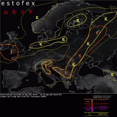 Possibilità di temporali